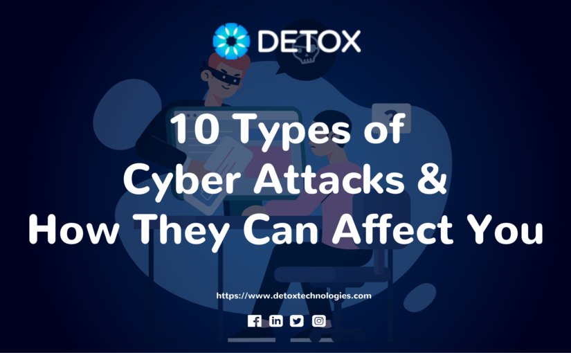 10 Types of Cyber Attacks and How they Can Affect You